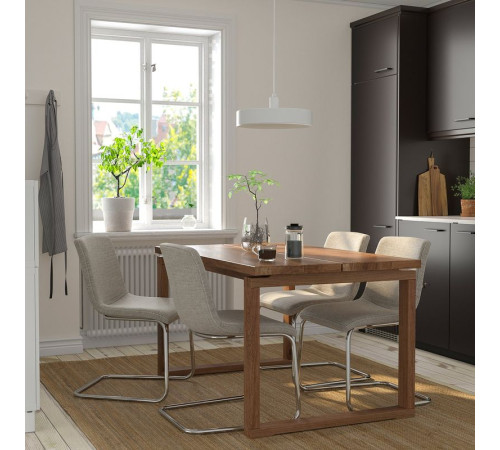 Krzesło, Viarp beż/brąz LUSTEBO 905.344.61