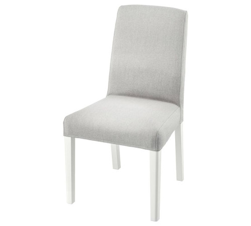 Krzesło, biały/Orrsta jasnoszary BERGMUND 093.877.33