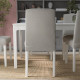 Krzesło, biały/Orrsta jasnoszary BERGMUND 093.877.33