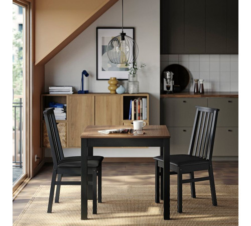 Krzesło, czarny/Bomstad czarny ÅLHULT 106.007.99