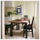 Krzesło, czarny/Bomstad czarny ÅLHULT 106.007.99