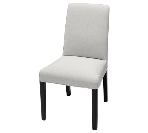 Krzesło, czarny/Orrsta jasnoszary BERGMUND 593.859.77