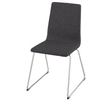 Krzesło, chrom/Gunnared ciemnoszary LILLÅNÄS 805.347.58