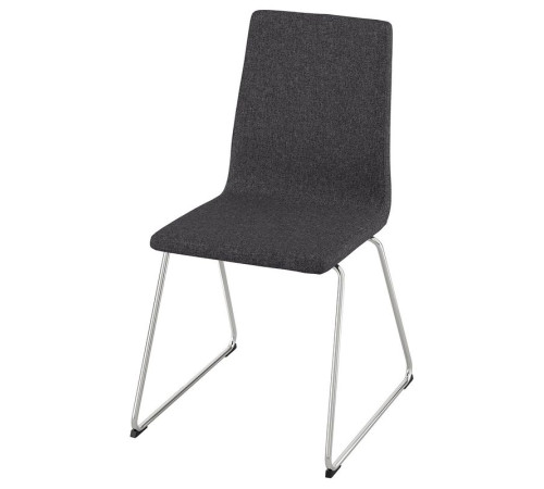 Krzesło, chrom/Gunnared ciemnoszary LILLÅNÄS 805.347.58