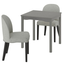 Stół i 2 krzesła HAUGA / ROSENTORP 096.250.60