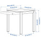 Stół i 2 krzesła, sosna/Knäbäck jaskrawozielony IKEA PS 2026 696.343.92
