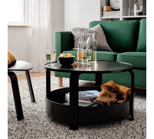Stolik kawowy, czarny BORGEBY 305.003.55