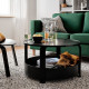 Stolik kawowy, czarny BORGEBY 305.003.55