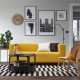 Stolik kawowy, czarny BORGEBY 305.003.55