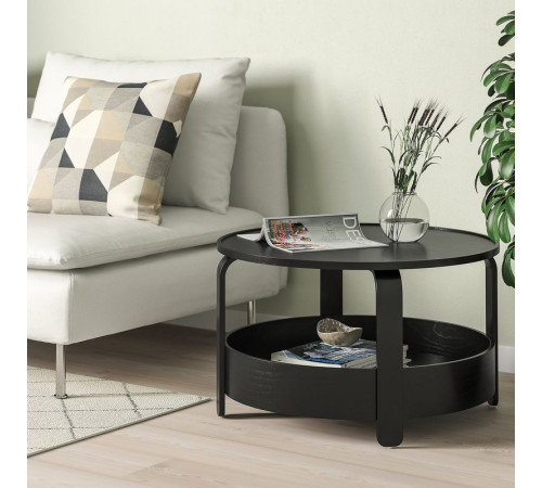 Stolik kawowy, czarny BORGEBY 305.003.55