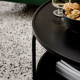 Stolik kawowy, czarny BORGEBY 305.003.55