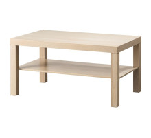 Кофейный столик, имитация дуба, тонированный в белый цвет, LACK 503.190.29