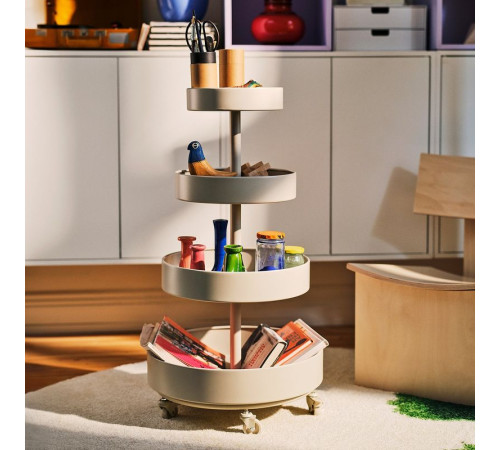 Wózek, beżowy IKEA PS 2026 506.210.78