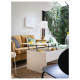 Regulowany stolik kawowy, biały ÖSTAVALL 005.300.66