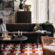 Stolik kawowy, okl dęb ciemnobrązowy STOCKHOLM 2025 505.865.55