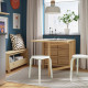 Stołek, kremowy KYRRE 106.081.30