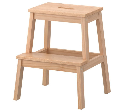 Taboret ze schodkiem, buk BEKVÄM 601.788.87