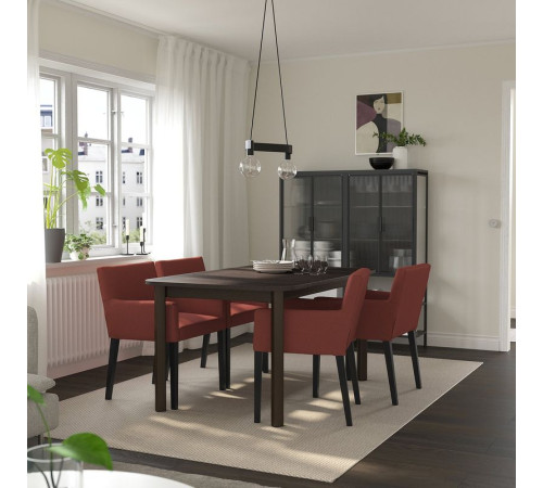 Stół rozkładany, brązowy STRANDTORP 803.885.87