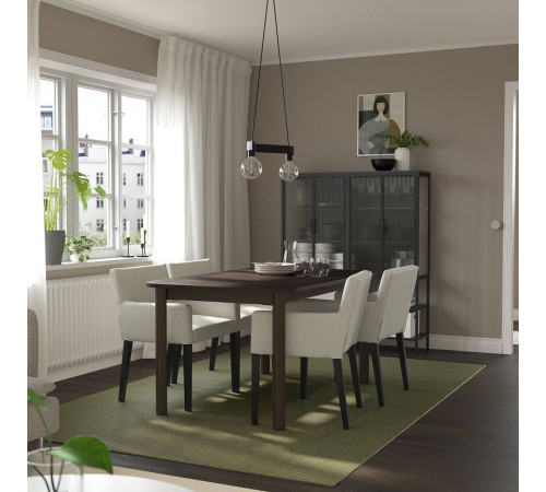 Stół rozkładany, brązowy STRANDTORP 803.885.87