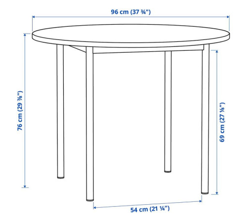 Stół, zielony IKEA PS 2026 806.178.95