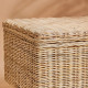 Ławka z pojemnikiem, wykonano ręcznie rattan TOLKNING 805.126.57