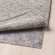 Dywan tkany na płasko, czarny/naturalny TIPHEDE 204.700.47
