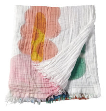 Pled, biały/wielobarwny IKEA PS 2026 306.176.33