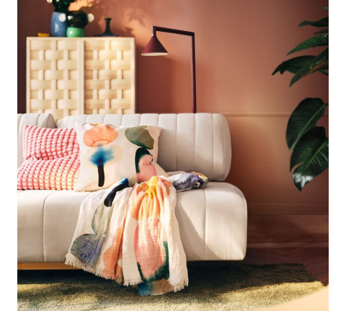 Pled, biały/wielobarwny IKEA PS 2026 306.176.33