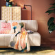 Pled, biały/wielobarwny IKEA PS 2026 306.176.33