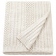 Плед кремовый SÖRBYSKOGEN 606.232.08