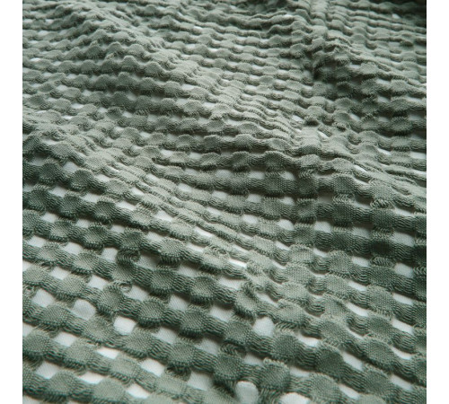 Narzuta, zielono-szary/biały PELARTUJA 606.003.96