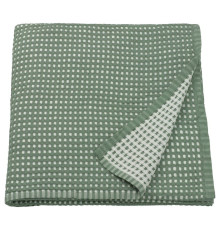 Narzuta, zielono-szary/biały PELARTUJA 606.003.96