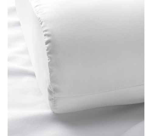 Poszewka na poduszkę ergonomiczną, biały ROSENSKÄRM 504.493.37