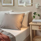 Prześcieradło z gumką, biały ULLVIDE 103.427.67