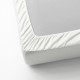 Prześcieradło z gumką, biały NATTJASMIN 603.437.07