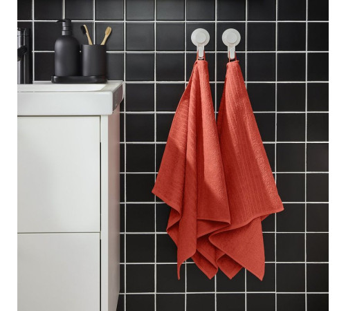 Ręcznik do rąk, pomarańczowoczerwony VÅGSJÖN 606.105.45