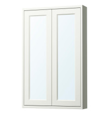 Зеркальный шкаф с дверцами, белый TÄNNFORSEN 305.351.28