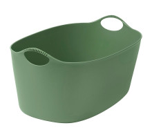 Гибкая корзина для белья (внутри/снаружи), зеленая, TORKIS 205.791.65