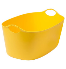 Гибкая корзина для белья (внутри/снаружи), желтая, TORKIS 505.791.64