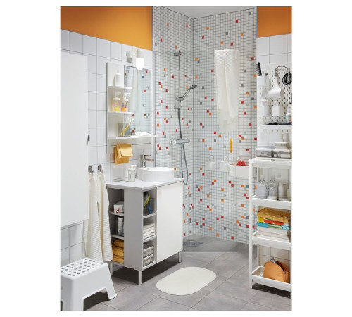 Drążek z słuchawką prysznicową, chrom VALLAMOSSE 103.496.60