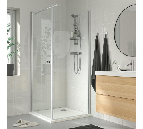 Drążek z słuchawką prysznicową, chrom VALLAMOSSE 103.496.60
