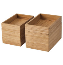 Набор для ванной комнаты, 4 предмета, бамбук DRAGAN 402.226.07