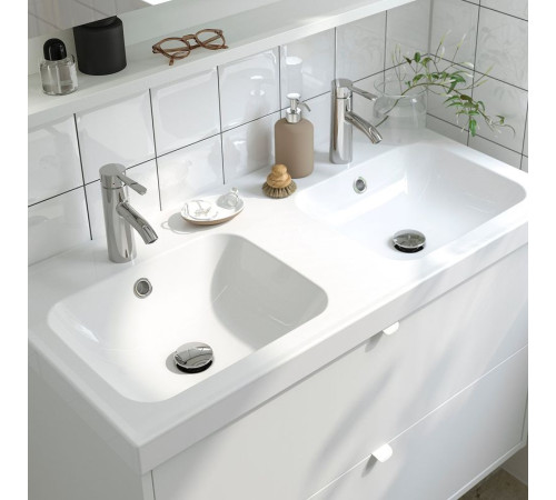 Szaf umyw z szufladami/umyw/baterie, ciemnoszary HAVBÄCK / ORRSJÖN 695.140.02