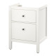 Szafka pod umywalkę z 2 szufladami, biały HEMNES 502.176.67
