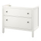 Szafka pod umywalkę z 2 szufladami, biały HEMNES 902.176.65