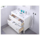 Szafka pod umywalkę z 2 szufladami, biały HEMNES 902.176.65