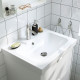 Szaf umyw z szufladami/umyw/bateria, brązowy imit. dębu ÄNGSJÖN / ORRSJÖN 595.784.43
