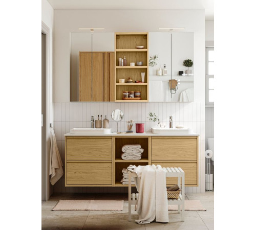 Скамейка, белая MUSKAN 503.459.57