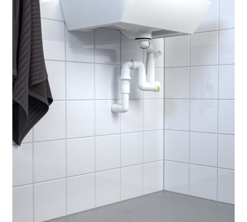 Syfon z elastyczną rurką, 1 komora RÄNNILEN 205.545.32