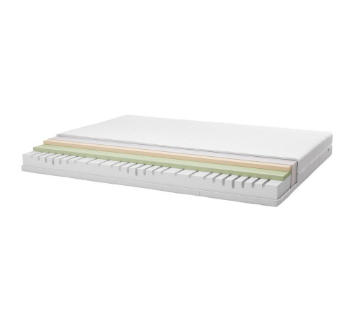 Materac piankowy, średnio twardy/biały ÅKREHAMN 304.816.44
